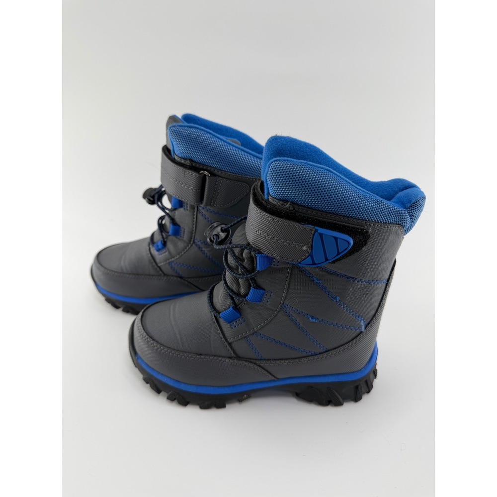 DSG Boys Menace Blue Grey Winter Snow Boots 200g Thinsulate 12K DSGCWB2201-BLU